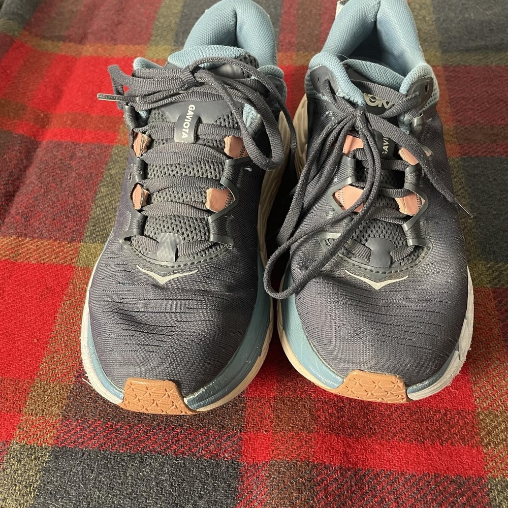 Hoka One One Gaviota 3 Shoes Womens Size 7B Gray Running Support Sneakers - Picture 6 of 10